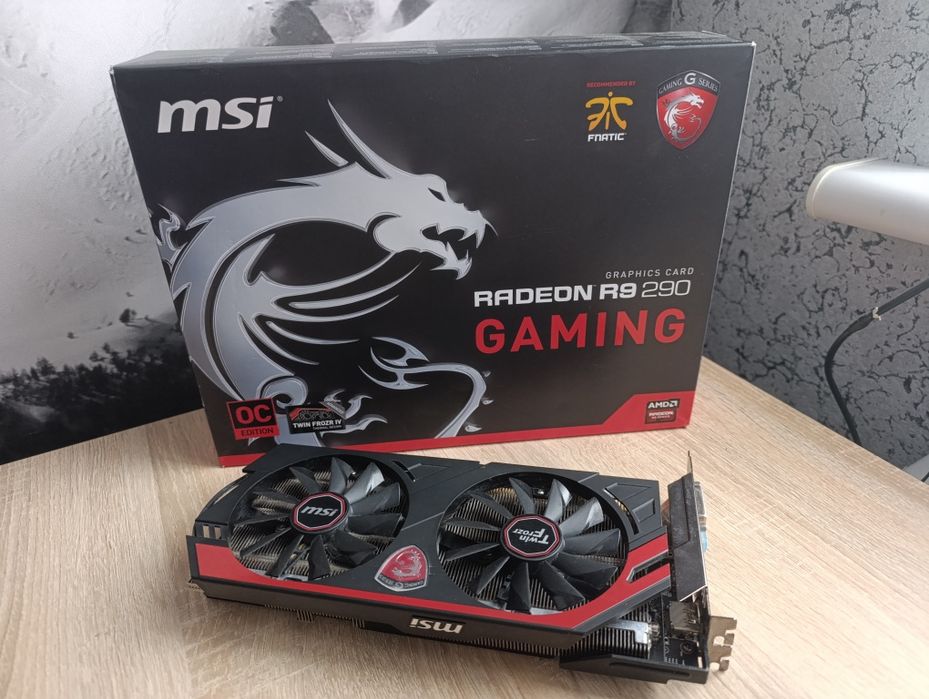 Відеокарта Radeon r9 290 gaming
