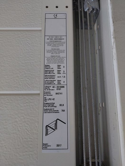 Nowa! Brama garażowa segmentowa hormann LPU 42 antracyt 7016 grafit