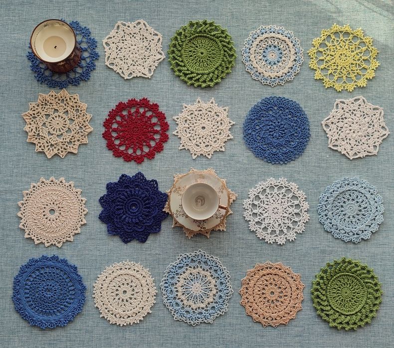 Kołnierzyk szydełkowy