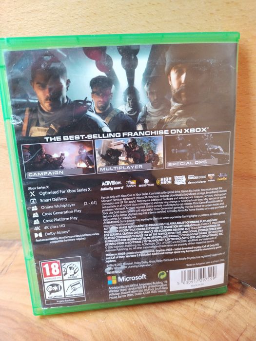 X box Call of Duty: Modern Warfare II Cross-Gen Edition
