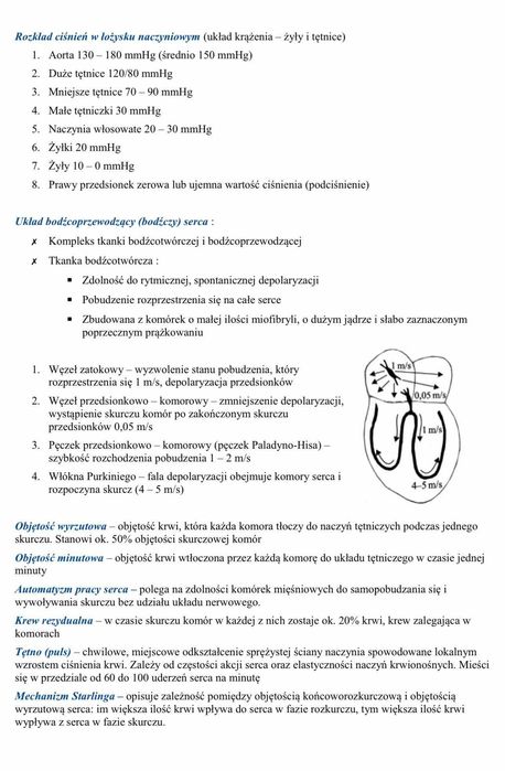 Notatki z FIZJOLOGIA ZWIERZĄT na kierunku Biotechnologia