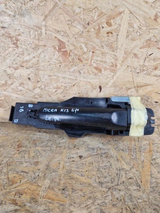 Klamka zewnętrza lewy przód nissan Micra K13 lift