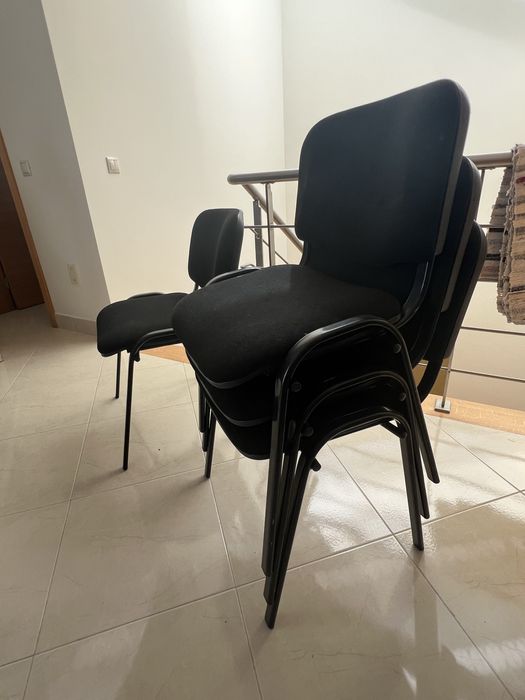 Conjunto 4 cadeiras em tecido