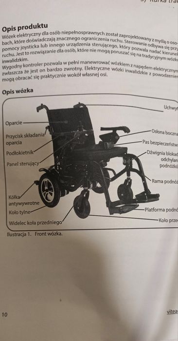 Wózek inwalidzki elektryczny Cross Smart