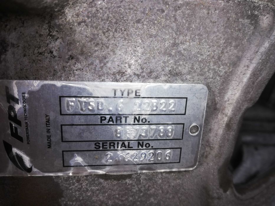 IVECO DAILY VI skrzynia biegów manualna FT50 FT50.6