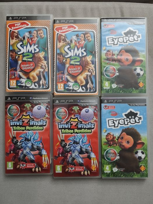 Jogos PSP como novos