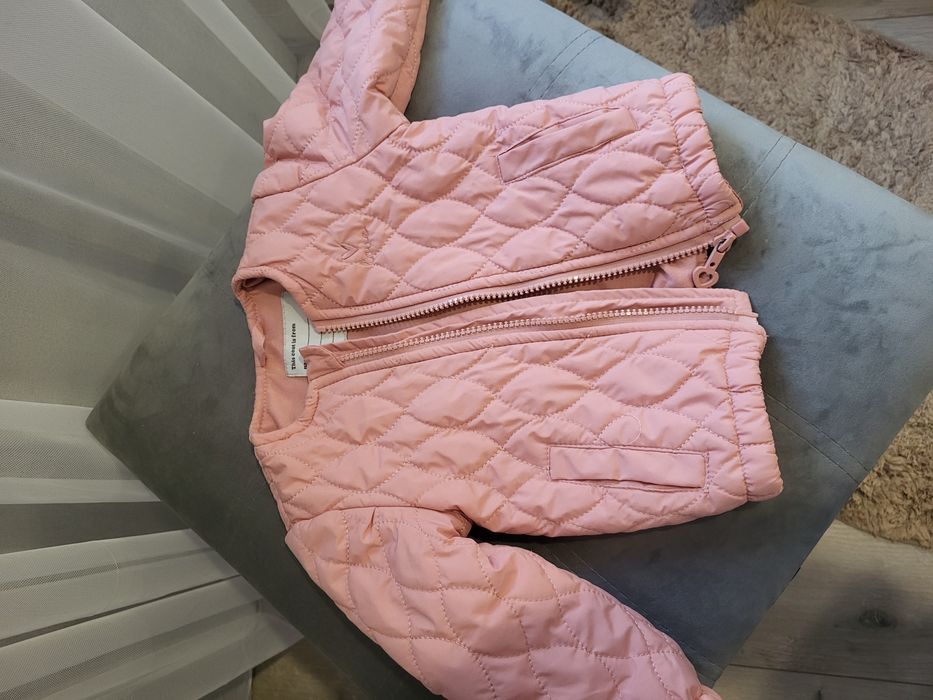 Курточка бомпер для дівчинки 74 розмір