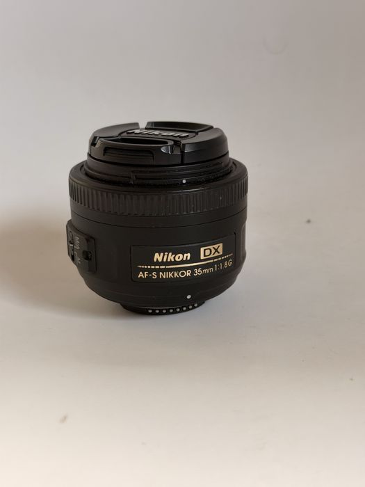 Lente nikon 35mm DX f/1.8