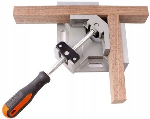 Kd1191 Ścisk Stolarski Kątowy 68mm Imadło 150x70mm