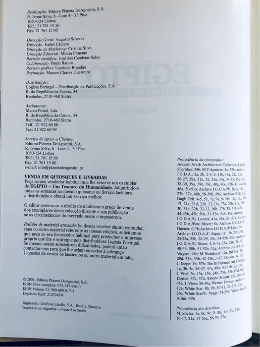 Coleção completa: Egipto um tesouro da humanidade - Planeta deAgostini