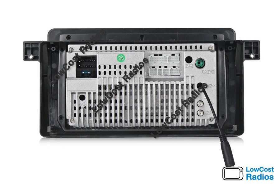 *#(PROMO TOP) Rádio GPS ANDROID - 9" — BMW E46 (Série 3) Wifi, USB | CARPLAY • ANDROID AUTO