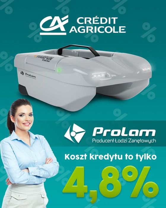 Łódka Zanętowa Harpun - Basic -2 Lata Gwarancji- produkt POLSKI-JAKOŚĆ