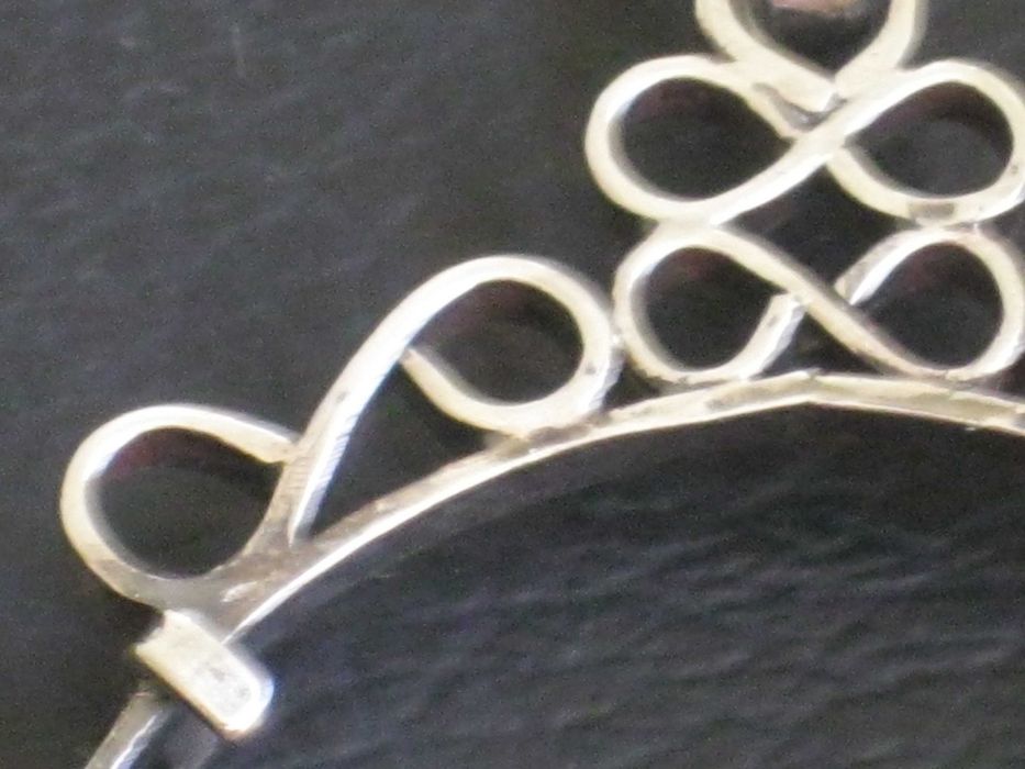 Aro Artesanal em Prata Lei 835. para Moedas Antigas