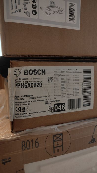 Forno e placa Bosh; Exaustor Ciarra