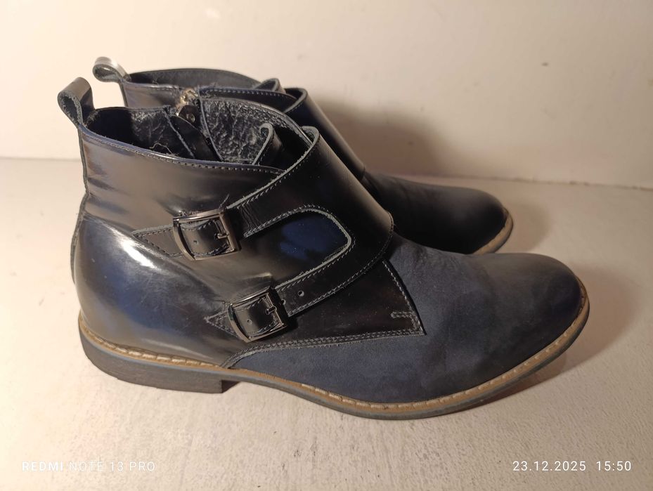 botki skórzane męskie Venezia