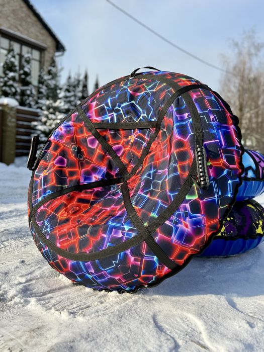 Тюбінг ватрушка 100 см, з камерою "Лава"