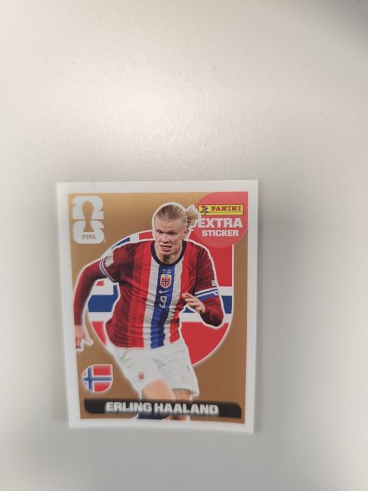 Erling Haaland Cromo Panini