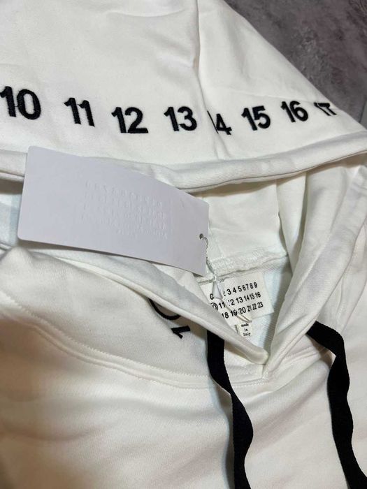 Зіп худі MM6 Maison Margiela кофта на замку oversize худі streetwear