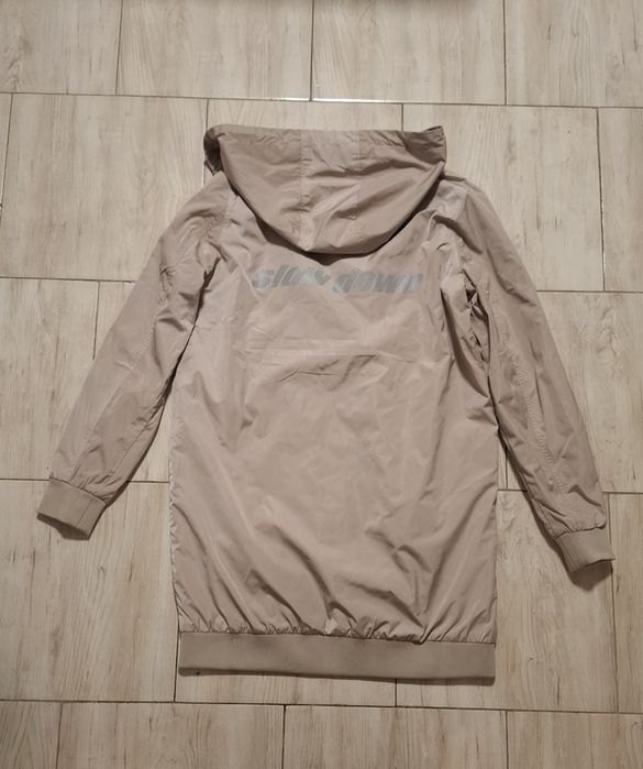 Cienka, beżowa parka Reserved r 38