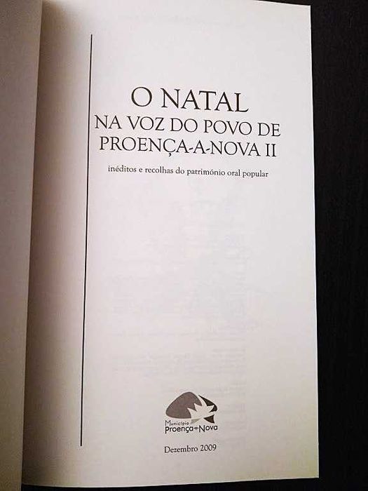 João Crisóstomo Manso - O Natal na Voz do povo de Proença-a-Nova II