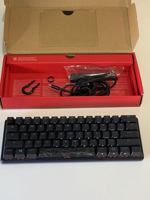 Pack Gaming Setup: Teclado Mecânico HyperX Alloy Origins 60 RGB + Rato Logitech G203 Lightsync RGB