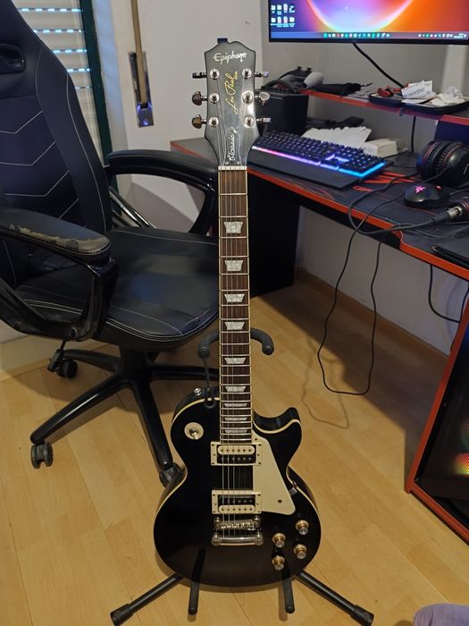 Guitarra Epiphone les paul Classic Ebony