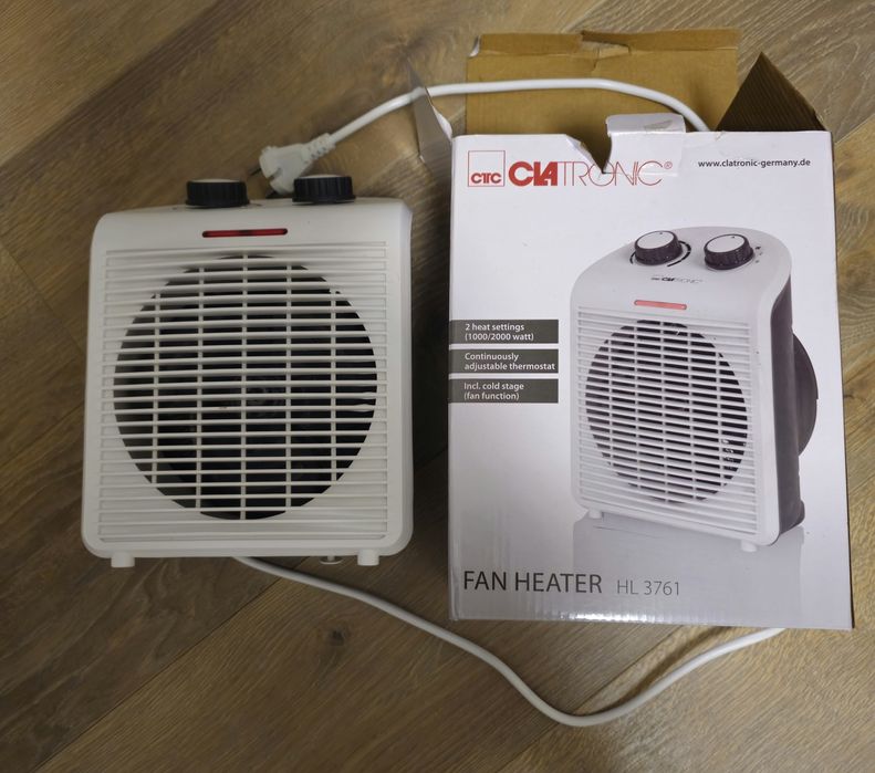 Нагрівач, тепловентилятор Clatronic HL