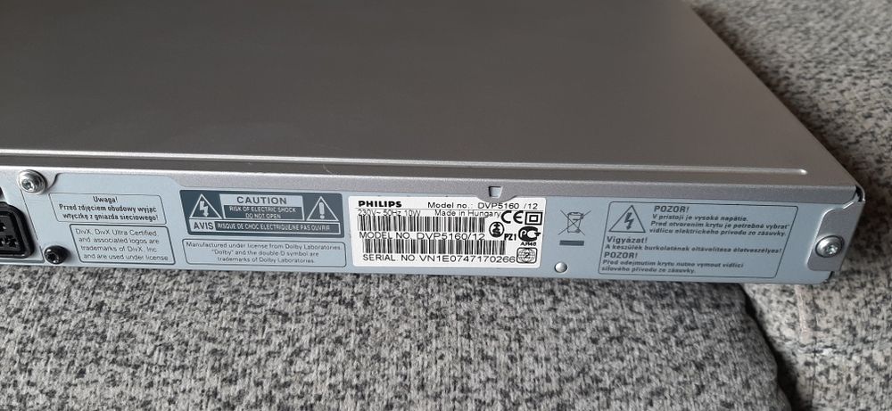 Leitor de DVD Philips