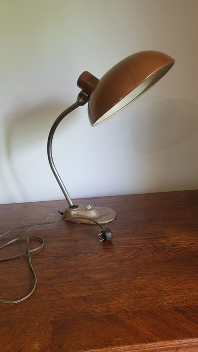 Lampa stołowa industrialna |  Bauhausu |  EAKV vintage lat 50-tych