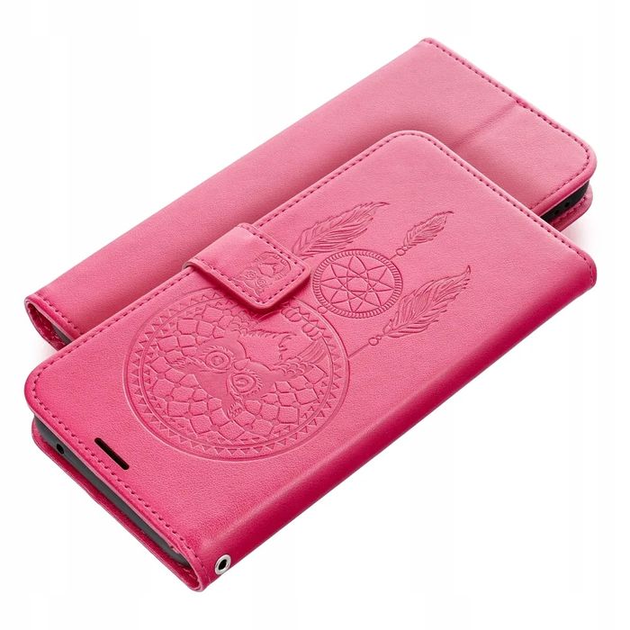 ETUI Kabura MEZZO Book do XIAOMI Redmi 14C łapacz snów magenta