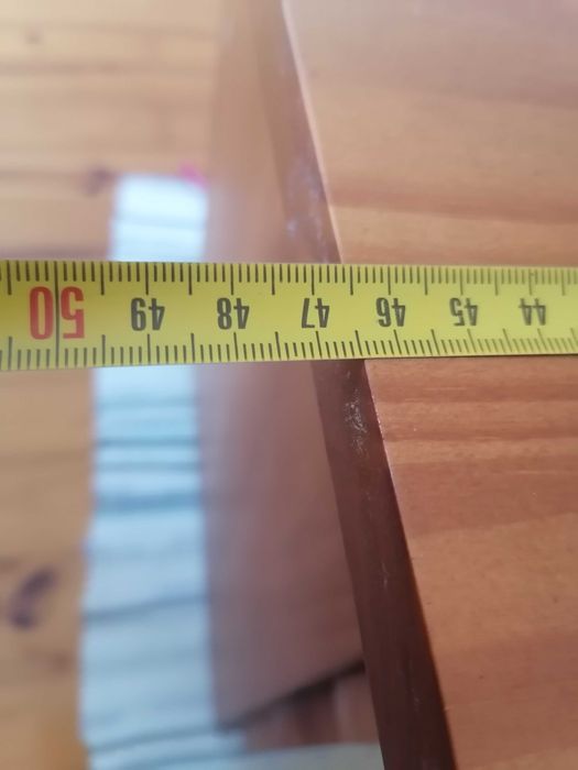 Mesa cabeceira em madeira maciça  3 unidades