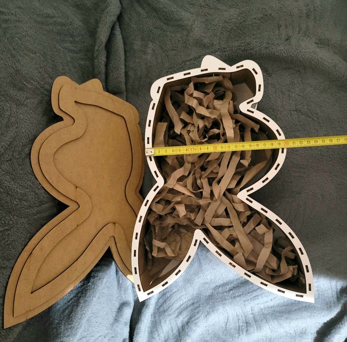 Подарочная деревянная коробка Playboy Плейбой упаковка праздник свято