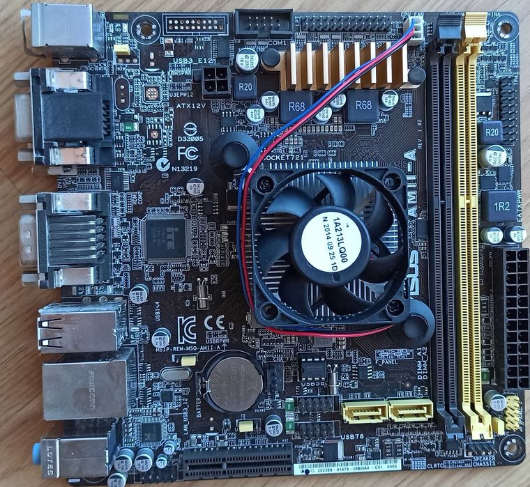 Asus AM1I-A + Athlon 5350