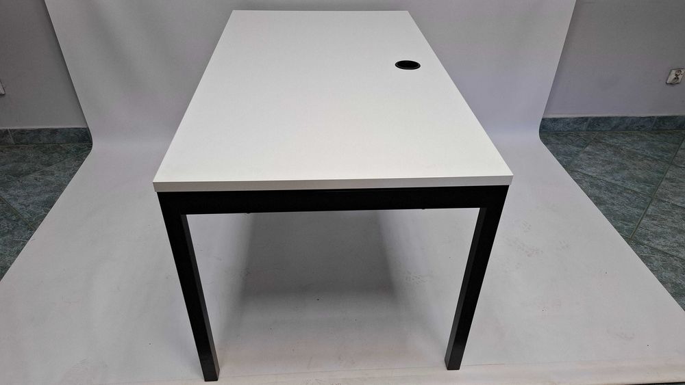 Biurko proste MDD 140x80 białe - duża ilość