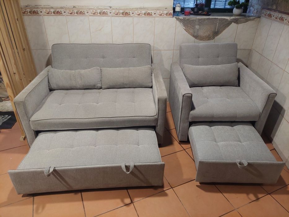 Conjunto 2 sofás