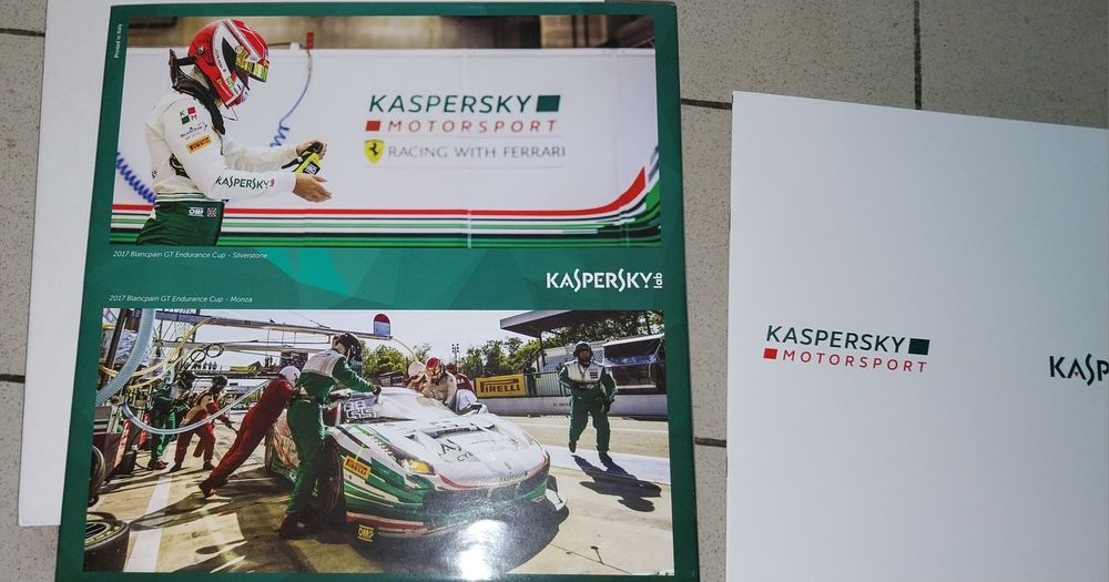 Livro formula 1 kaspersky