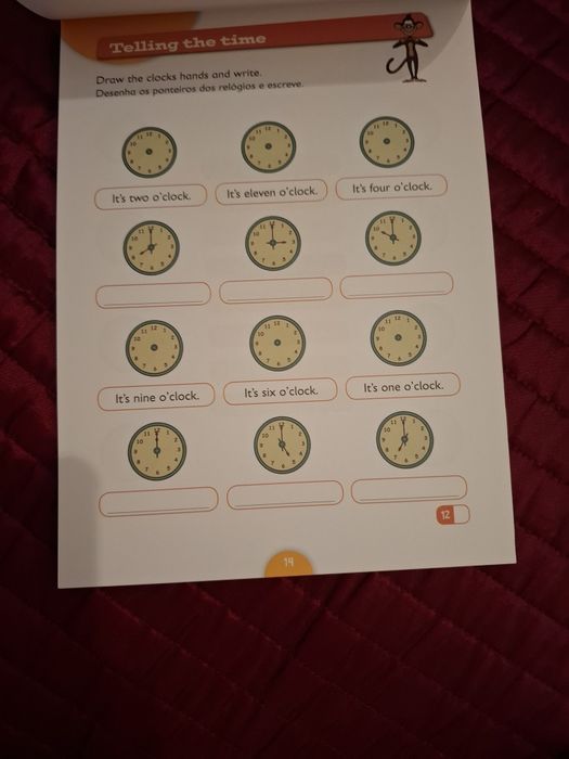 O meu livro de atividades de Inglês - 4° ano