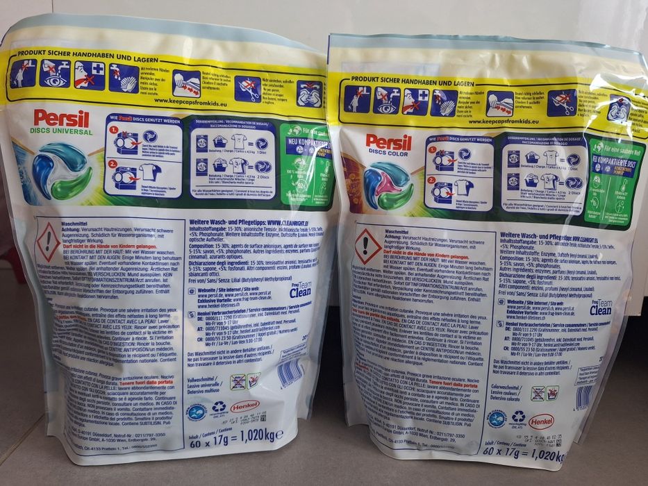 Persil kapsułki do prania 4in1 DISCS Color Universal 120szt Niemeickie