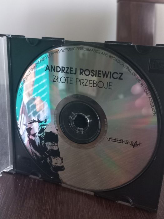 Płyta CD z autografem Andrzej Rosiewicz "Złote przeboje"