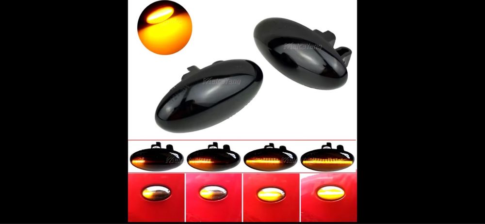 Освітлення мото Поворотники лед динамічні Partner Berlingo Expert