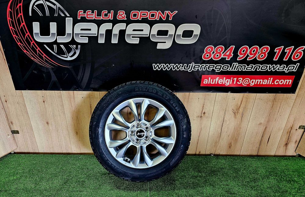KOŁA zimowe JEEP Cherokee,Renegade - 17x5x110 - Kormoran 215/60/R17