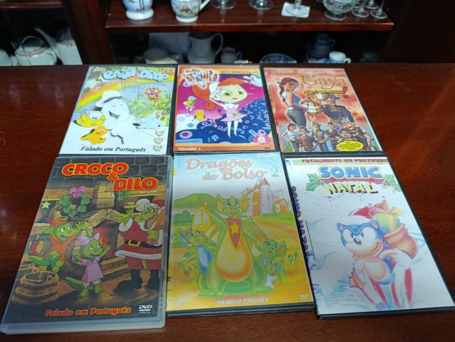 DVD animação antigas