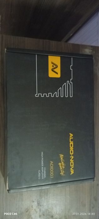 Wzmacniacz Audio Nova AD1000.1 – USZKODZONY / do naprawy / komplet / k