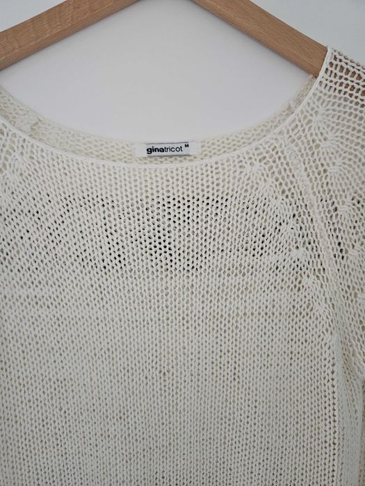 Sweter ażurowy Gina Tricot r. M