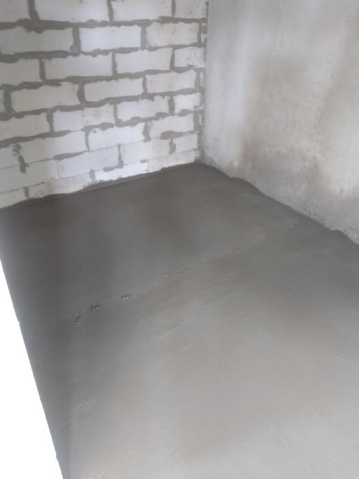 Заливка стяжки, фундамента