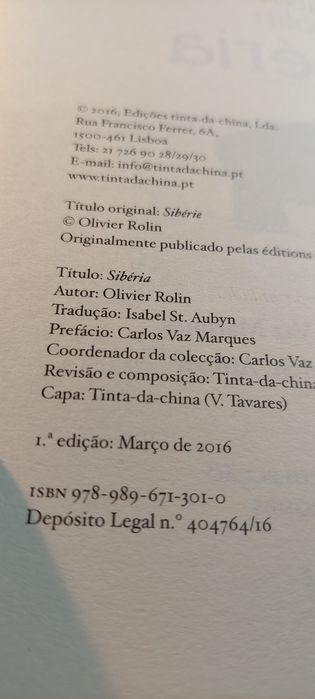 Sibéria - Olivier Rolin