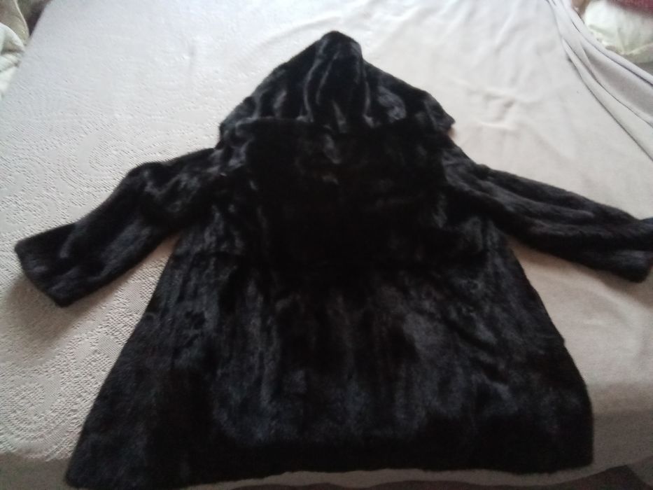 Норкове манто чорне Італія!