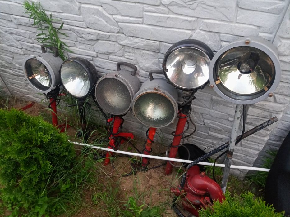 Szperacz pogorzeliskowy Straż lampa halogen