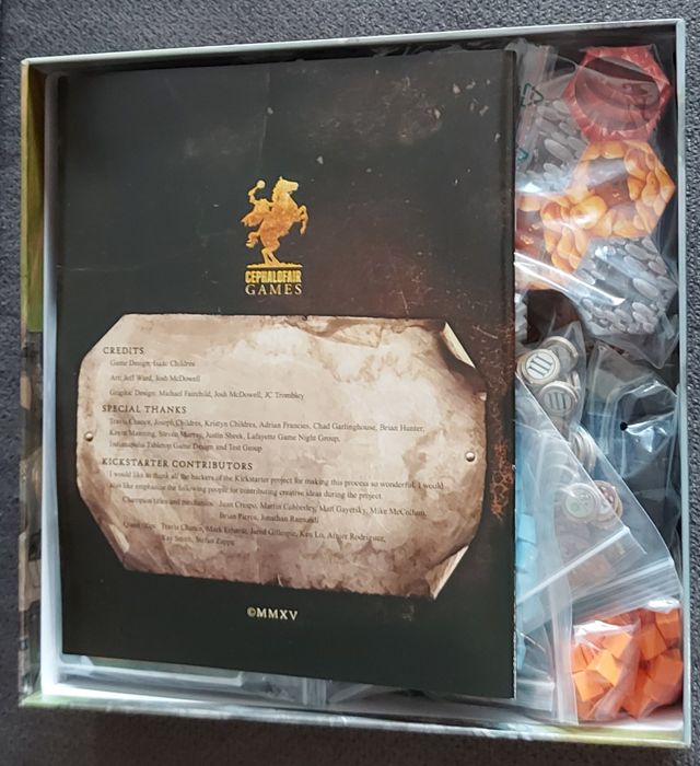 Forge War - edição kickstarter (como novo)