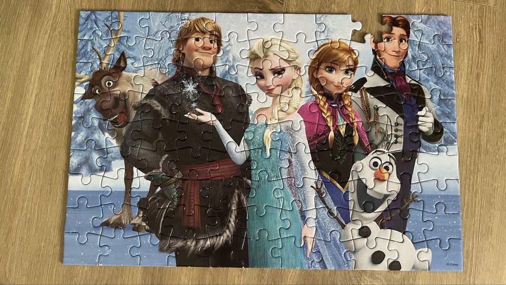 Puzzle Kraina Lodu 5+ 99 elementów Frozen